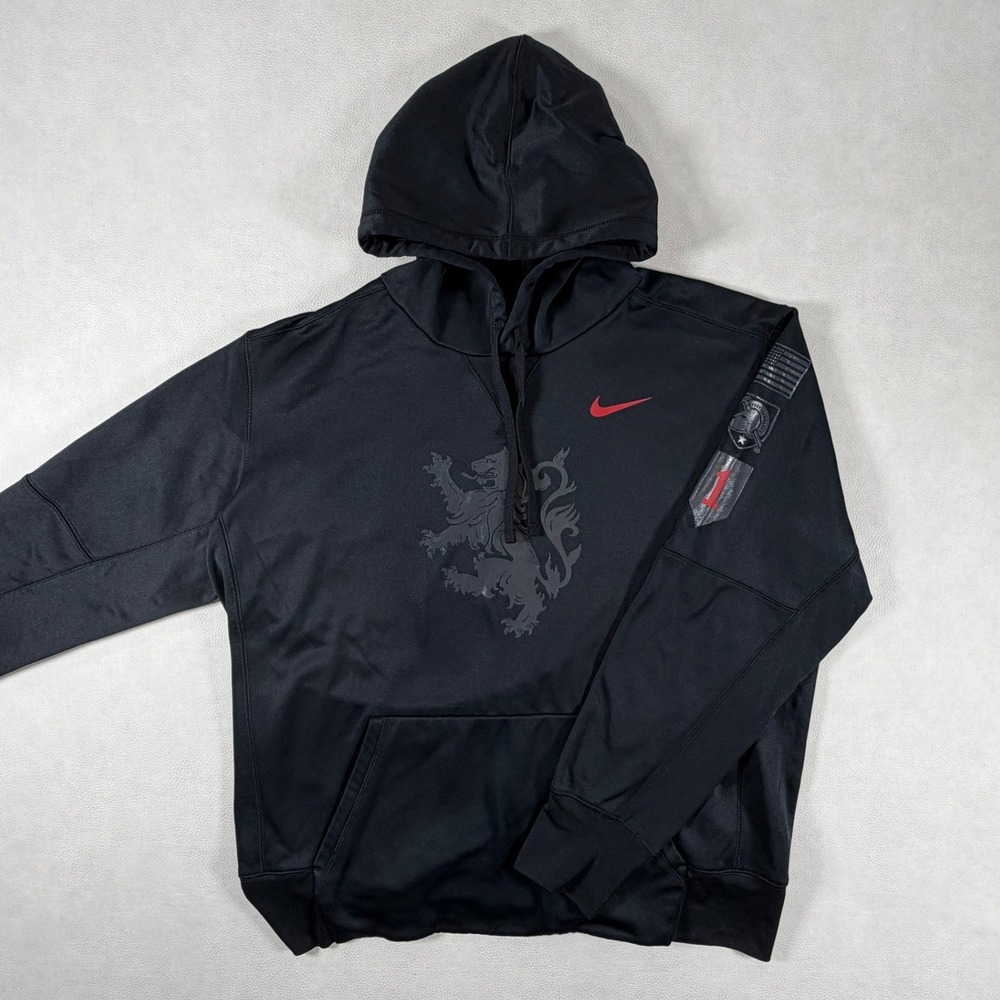 Nike Dri-FIT Mens XL Therma Army Black Knights Rivalry Lion Hoodie Rare Unique